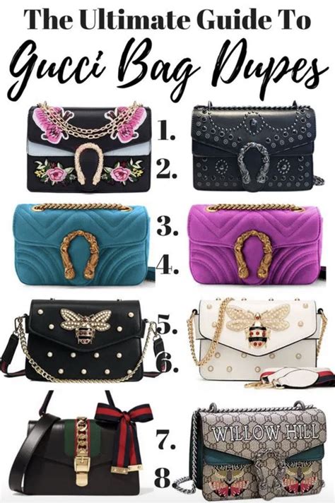 gucci emily bag dupe|gucci knockoff bags.